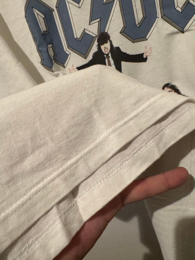 【美品/希少】AC/DC 古着 バンドT ツアーT ビンテージ 川上洋平氏着用