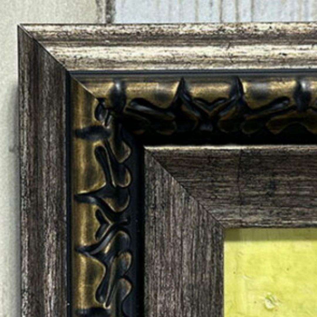 輸入雑貨　フィンセント・ファン・ゴッホ　絵画　『ひまわり』　水晶クリスタルアート