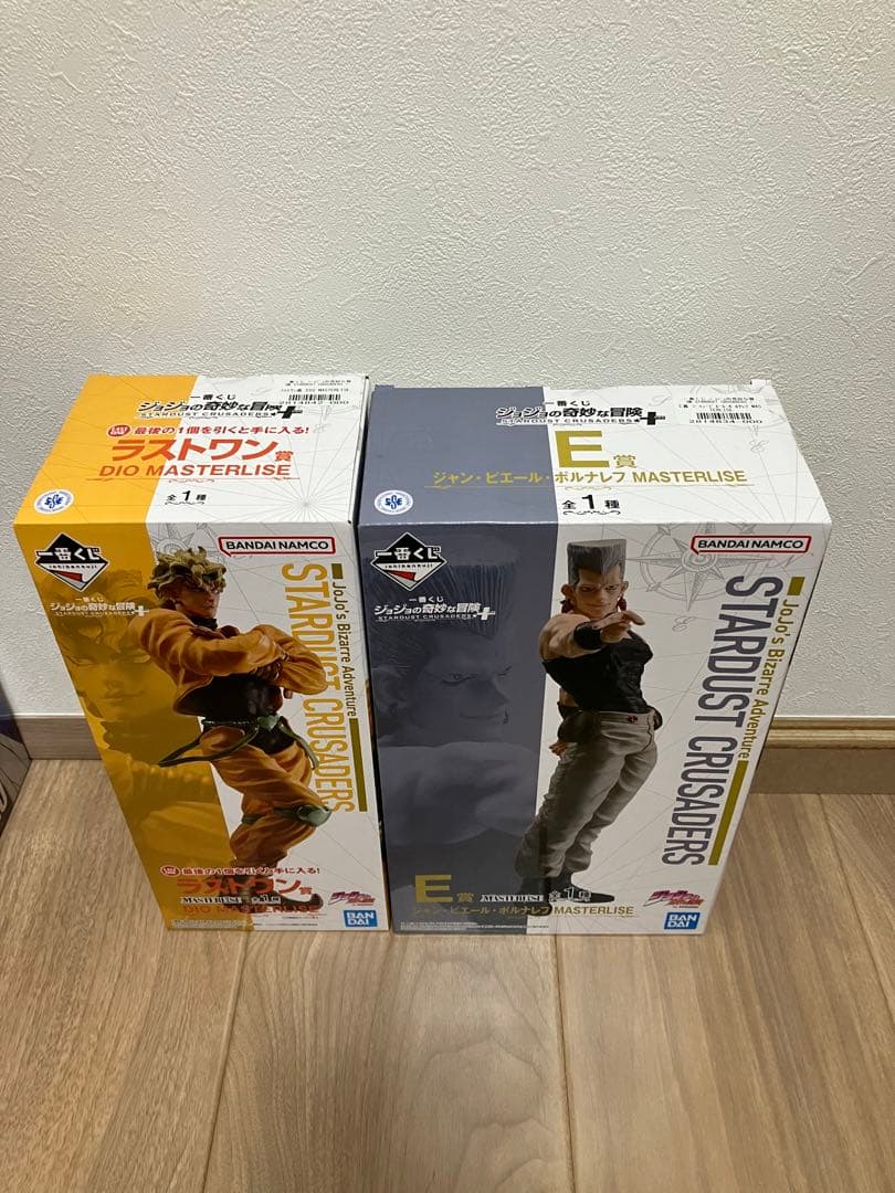 一番くじ ジョジョの奇妙な冒険 ポルナレフ　DIO ディオ　フィギュア　下位賞付