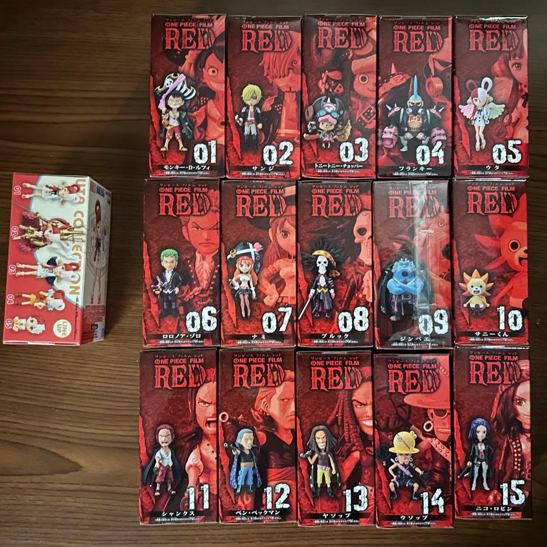 ワンピースワーコレ　フィルムレッド【新品未使用】