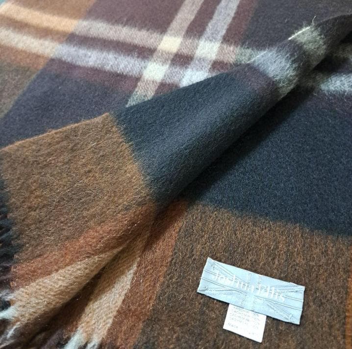 定価9.4万【Joshua Ellis】ジョシュアエリス 大判カシミヤストール