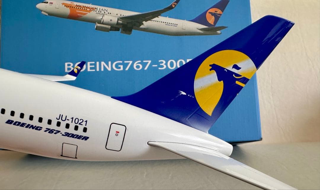 モンゴリアン エアライン 模型 767-300ER