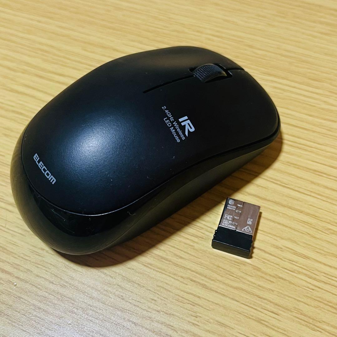 処分価格！ Windows 11 ブラックノートPC 本体、LEDマウス付