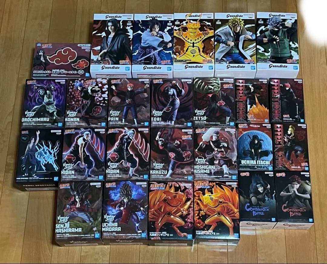 NARUTO フィギュア まとめ売り 未開封　暁　コンプリート　他