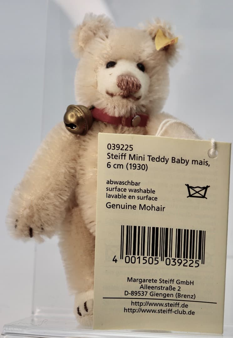 Steiff Mini Teddy Baby 6cm 1930年のレプリカ A