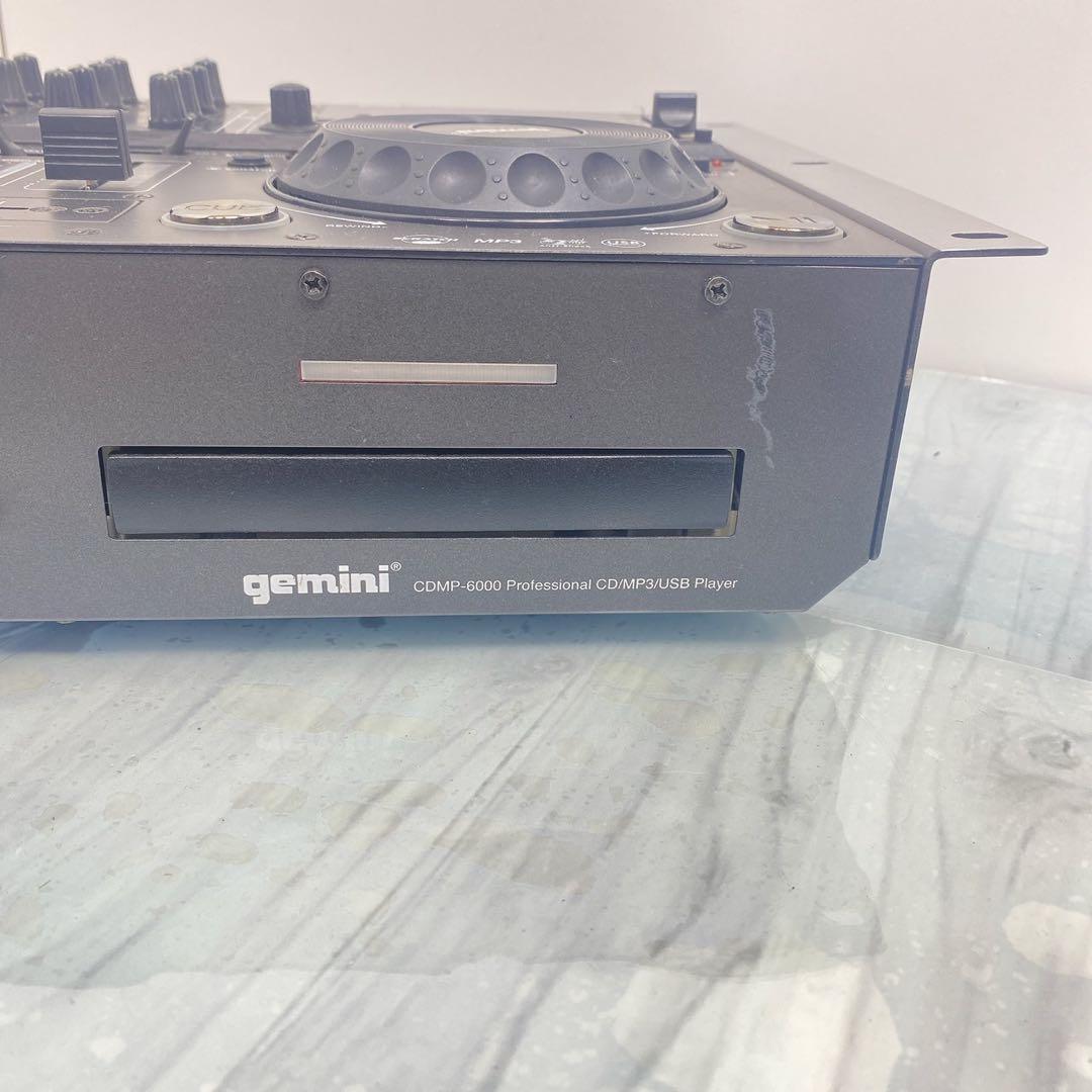 GEMINI CDMP-6000 ジェミナイDJターンテーブルCDMP3 CDJ