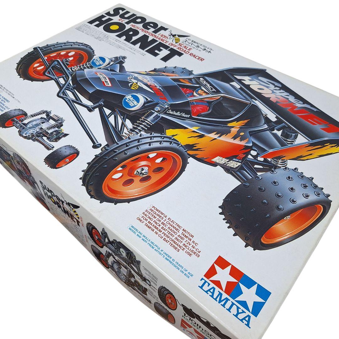 タミヤ スーパーホーネット 未組立 欠品無 箱付 RCバギー 58124　当時物