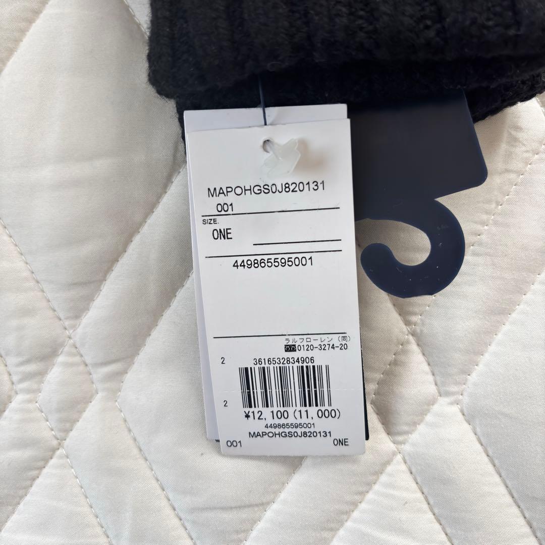 【美品】POLO 手袋 スマホ対応 Black ユニセックス 定価 ¥12100