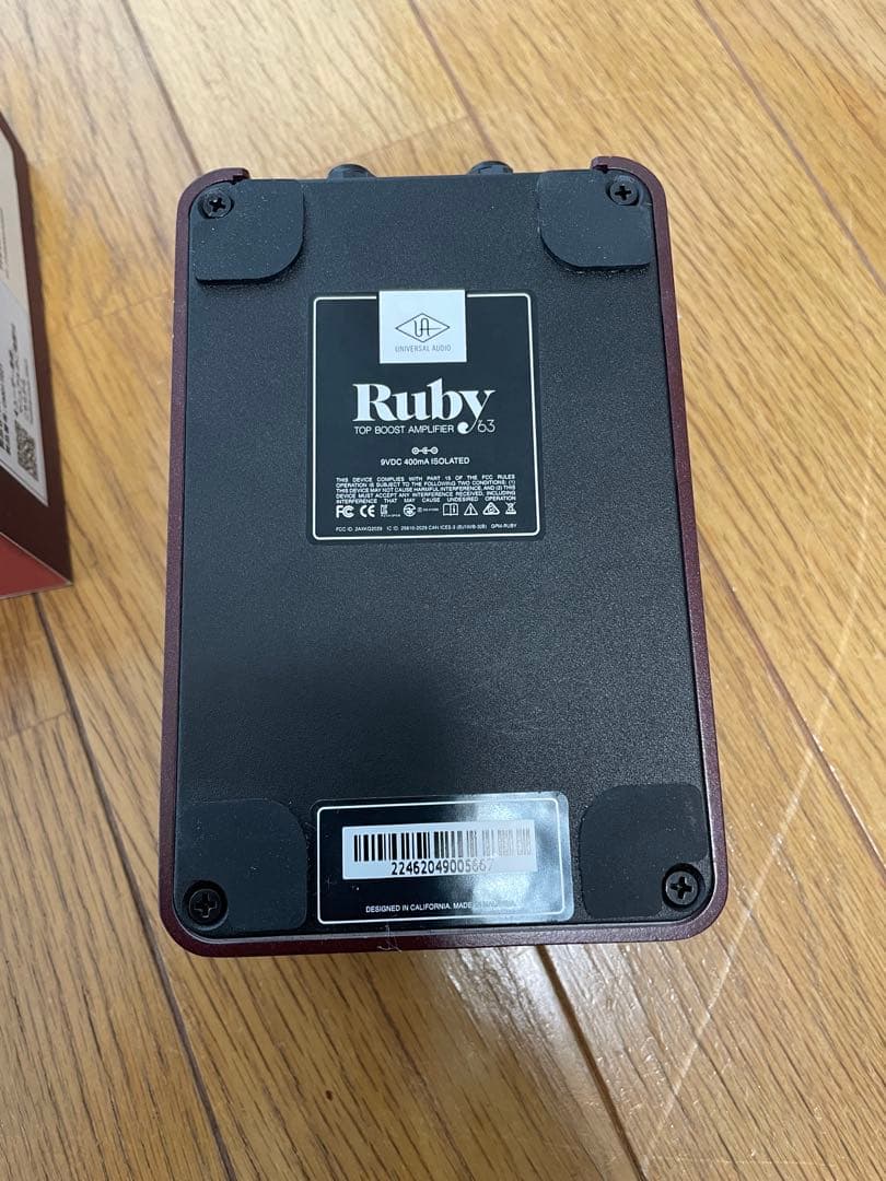 ギター Universal Audio UAFX Ruby