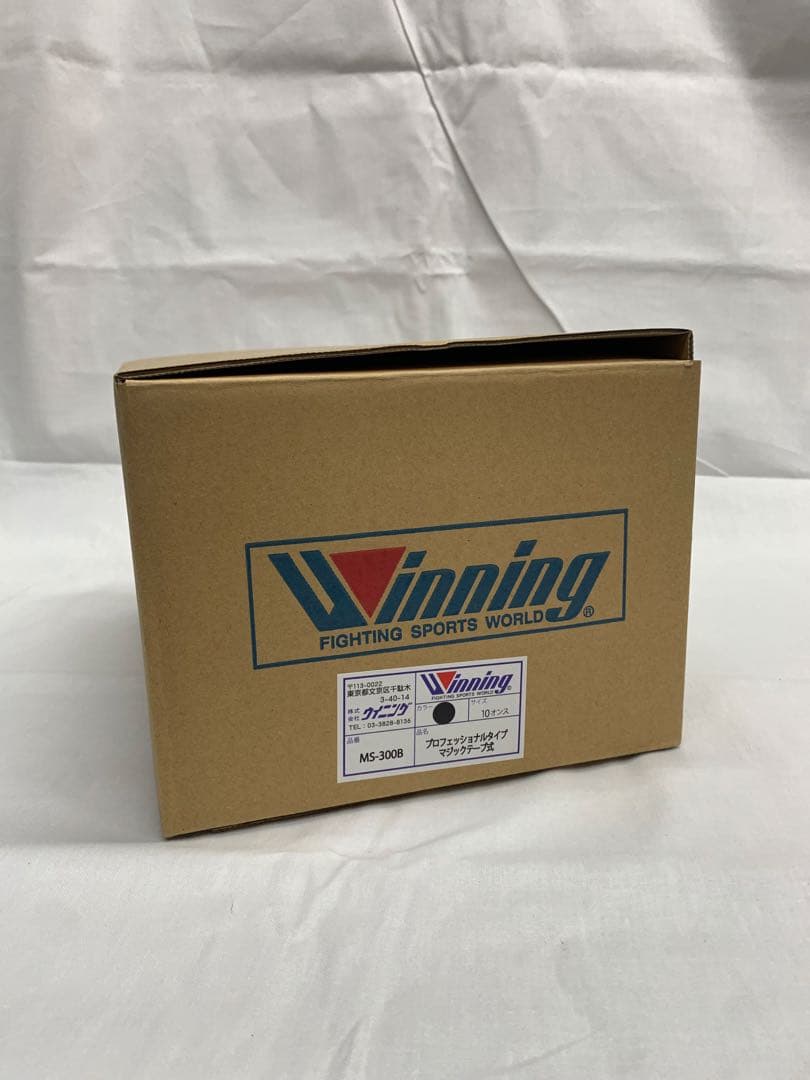 新品 10oz Winning ボクシング グローブ ブラック