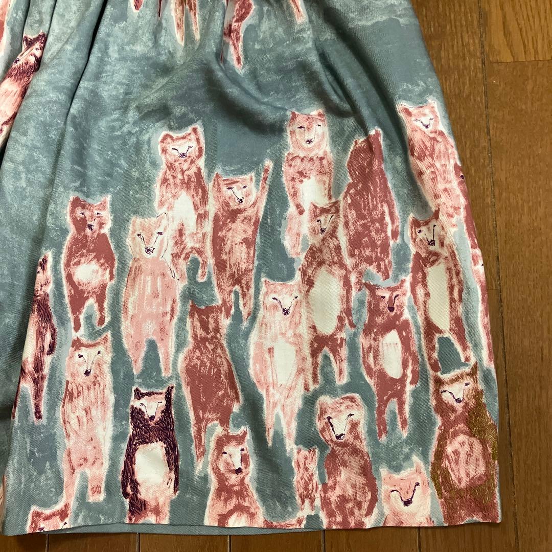 ミナペルホネン サイズ 36 alive シルク コットン スカート