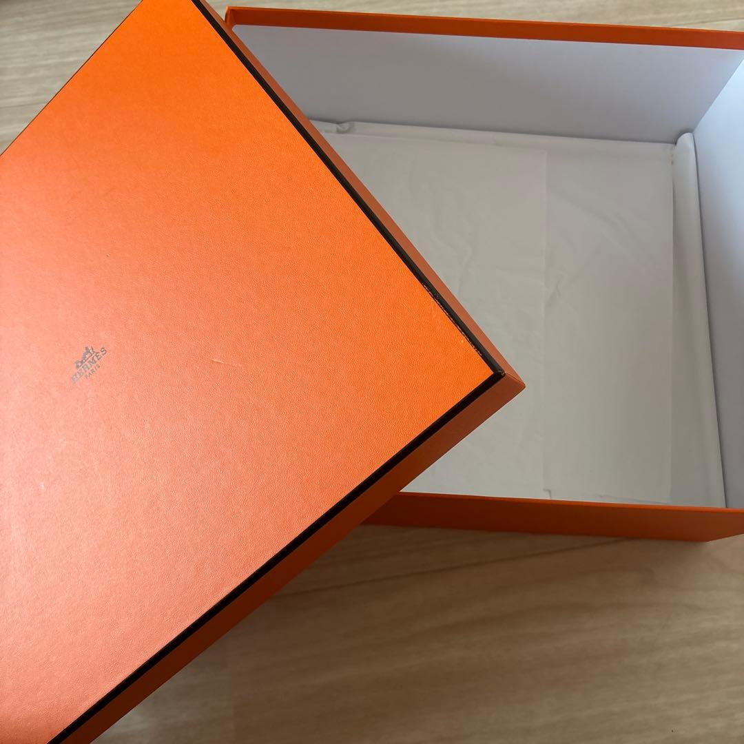 エルメス　オレンジボックス　空箱　ガーデンパーティー　095