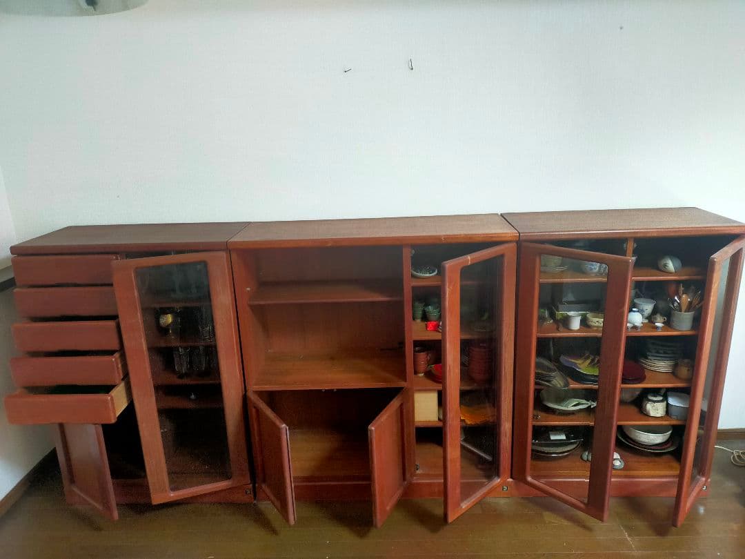 コスガ 木製キャビネット 収納家具