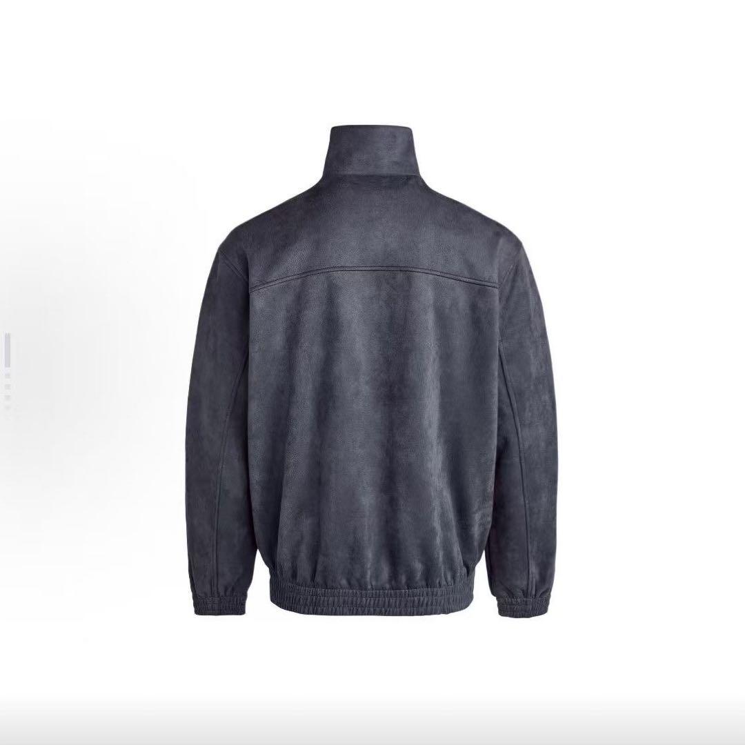 夕　プロフィール ！adidas ダークグレー ジャケット　Sサイズ