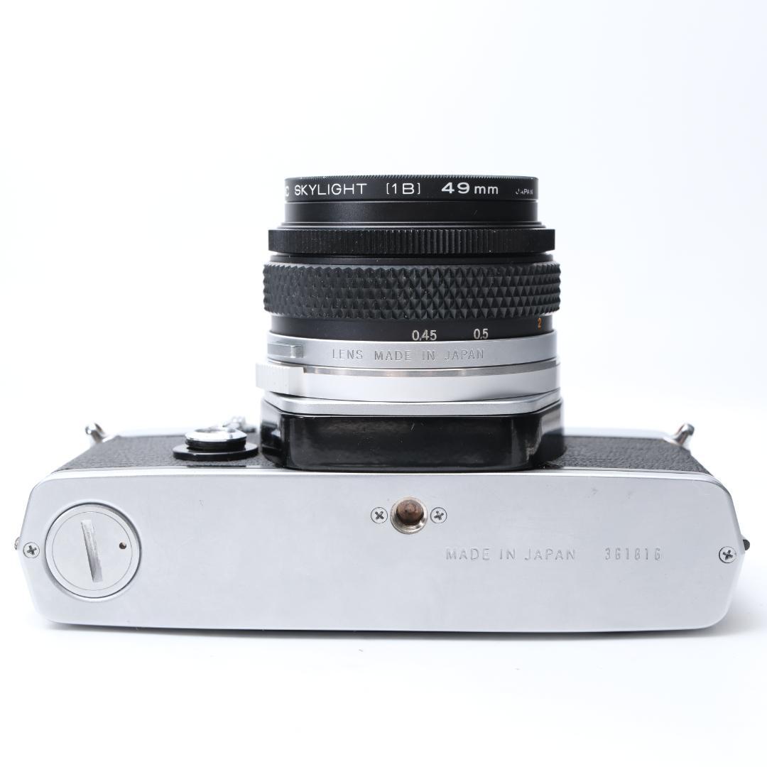 フィルムカメラ OLYMPUS OM-1 / F.ZUIKO AUTO-S 50mm F1.8