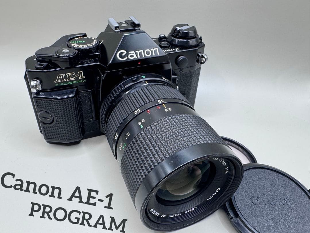 フィルムカメラ Canon AE-1 PROGRAM / New FD 35-70mm f4