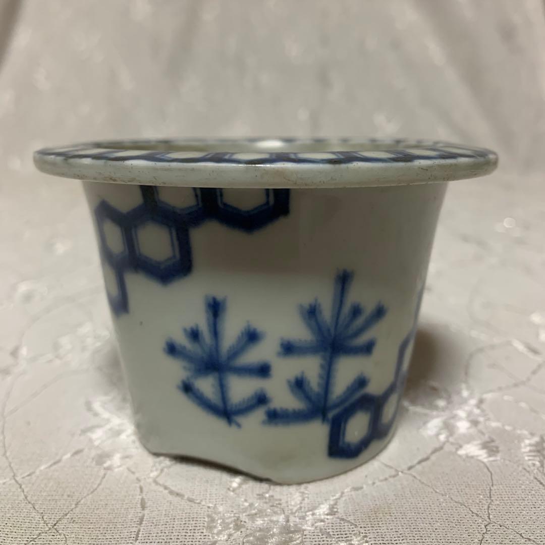 盆栽鉢　丸　ほつれあり　訳あり