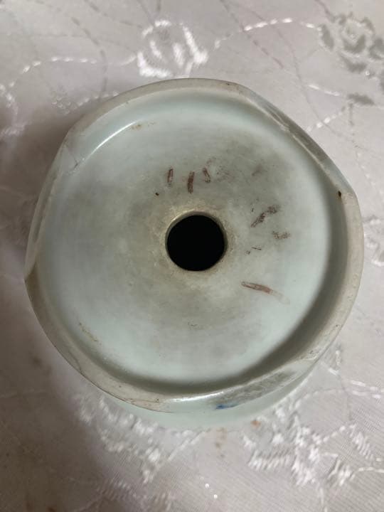 盆栽鉢　丸　ほつれあり　訳あり