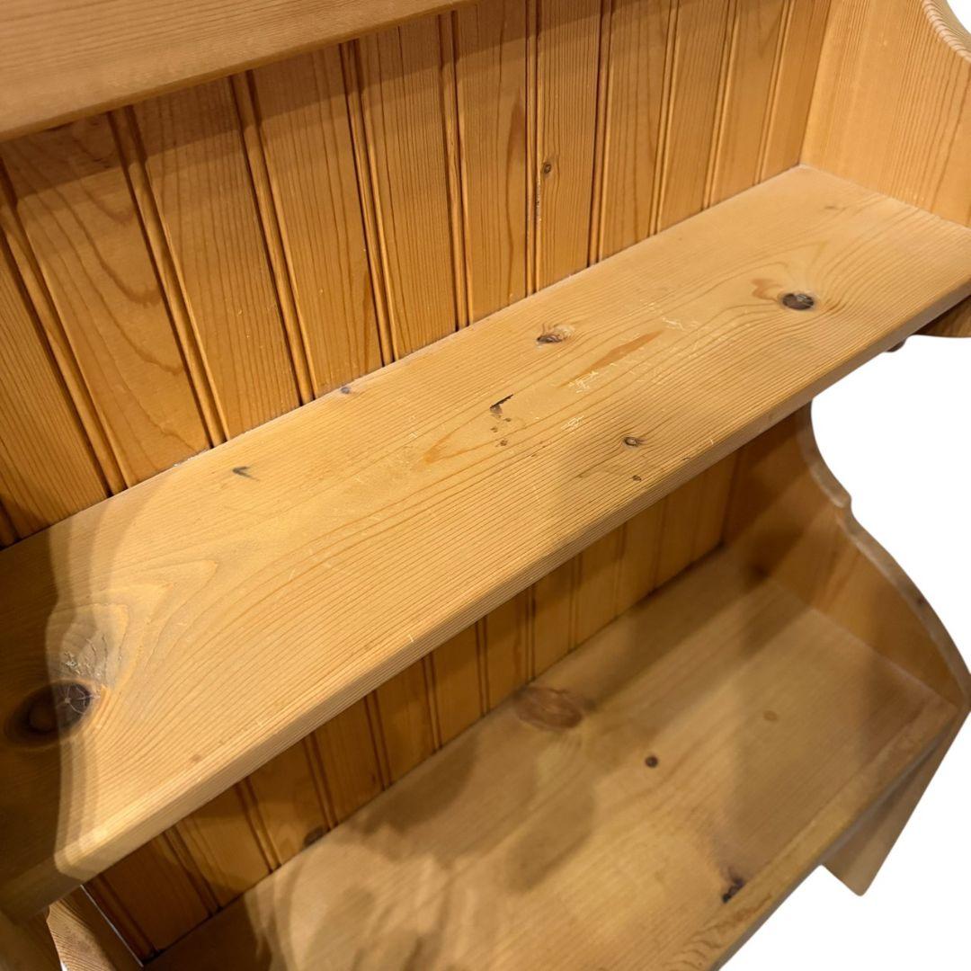 【アメリカンカントリー】キャビネット　家具　ハート　棚　シェルフ　木製　②