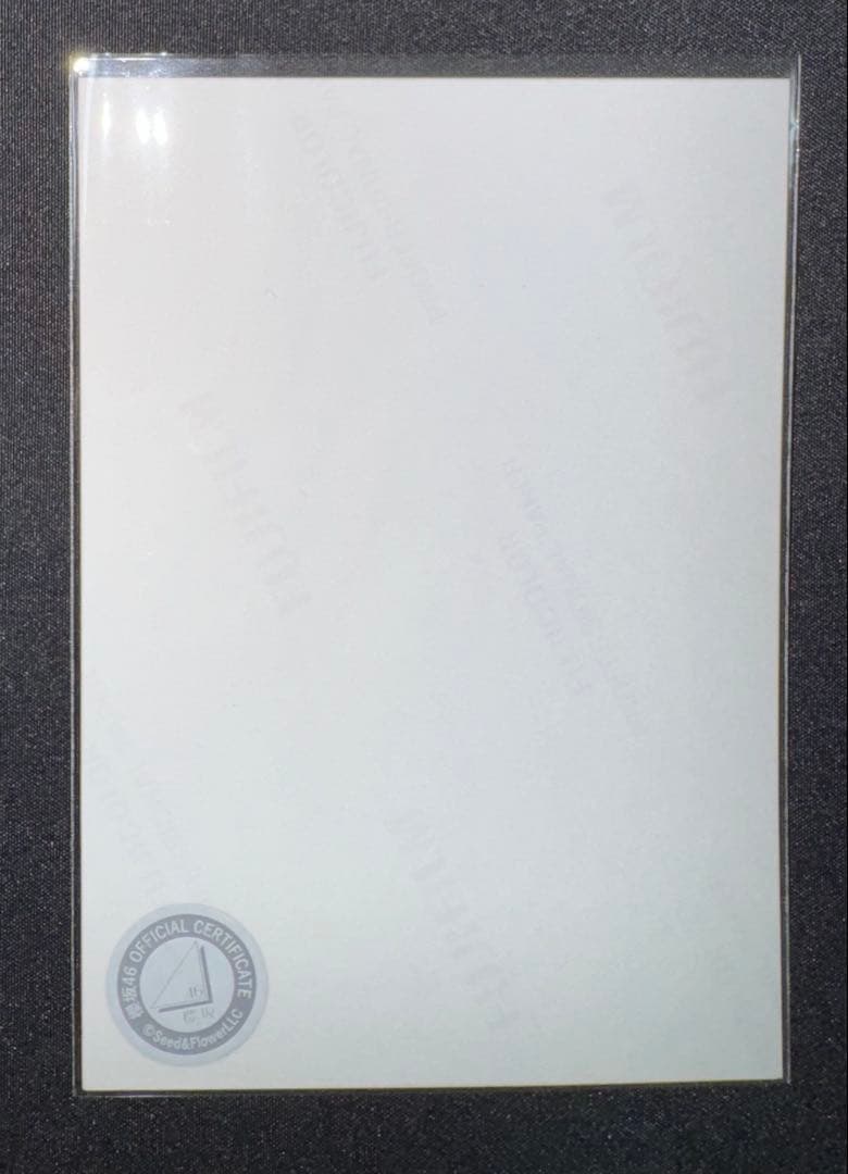 櫻坂46 守屋麗奈　直筆サイン入り生写真　ヨリ