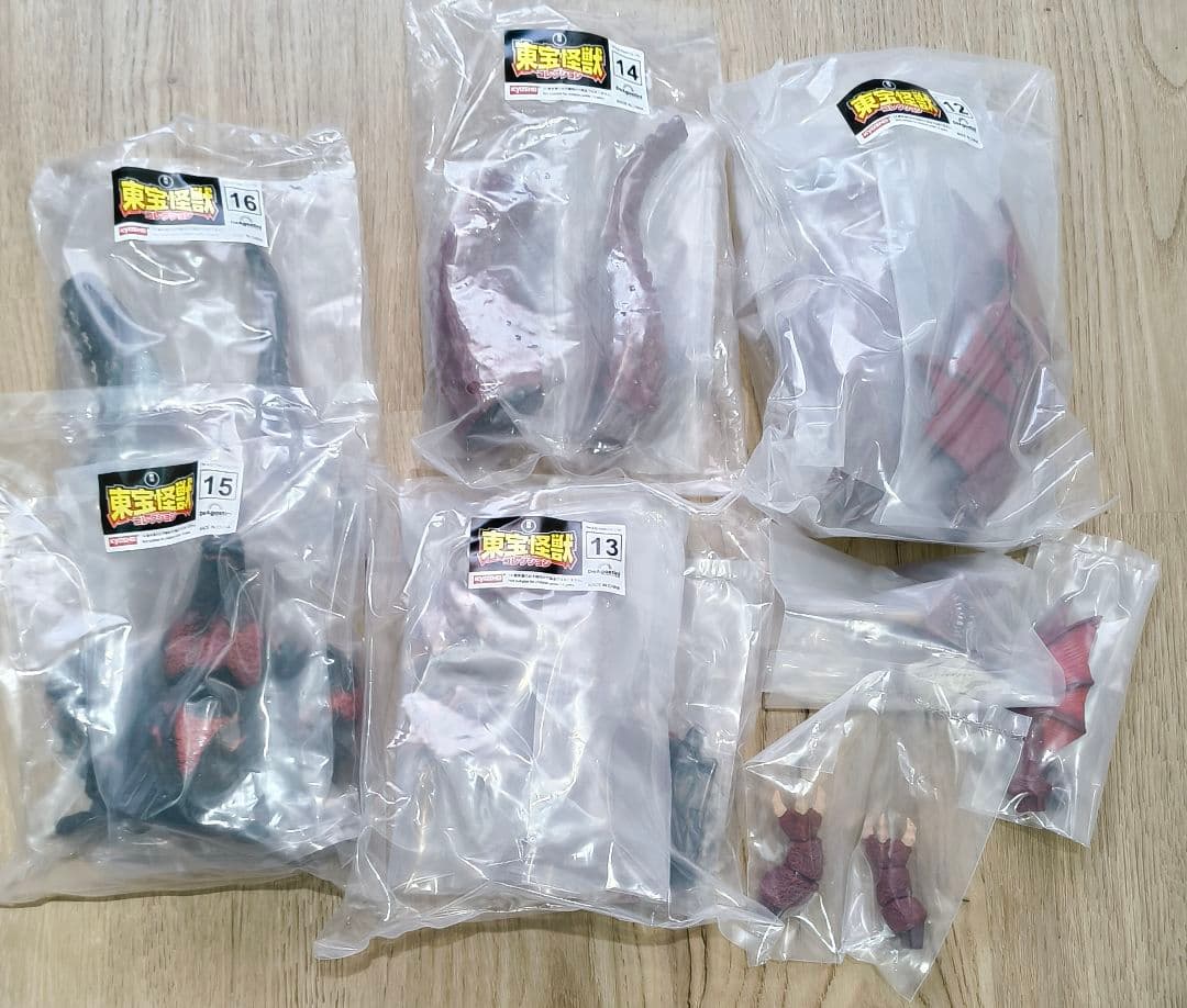 東宝怪獣コレクション　デアゴスティーニ　フィギュア　ゴジラ　デストロイア