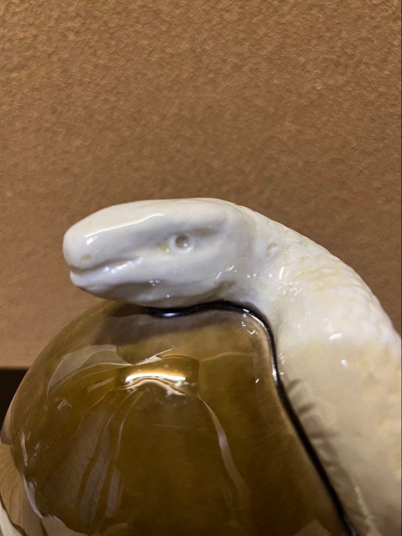 sherry様　人間国宝　三代徳田八十吉　干支　置物　蛇　巳