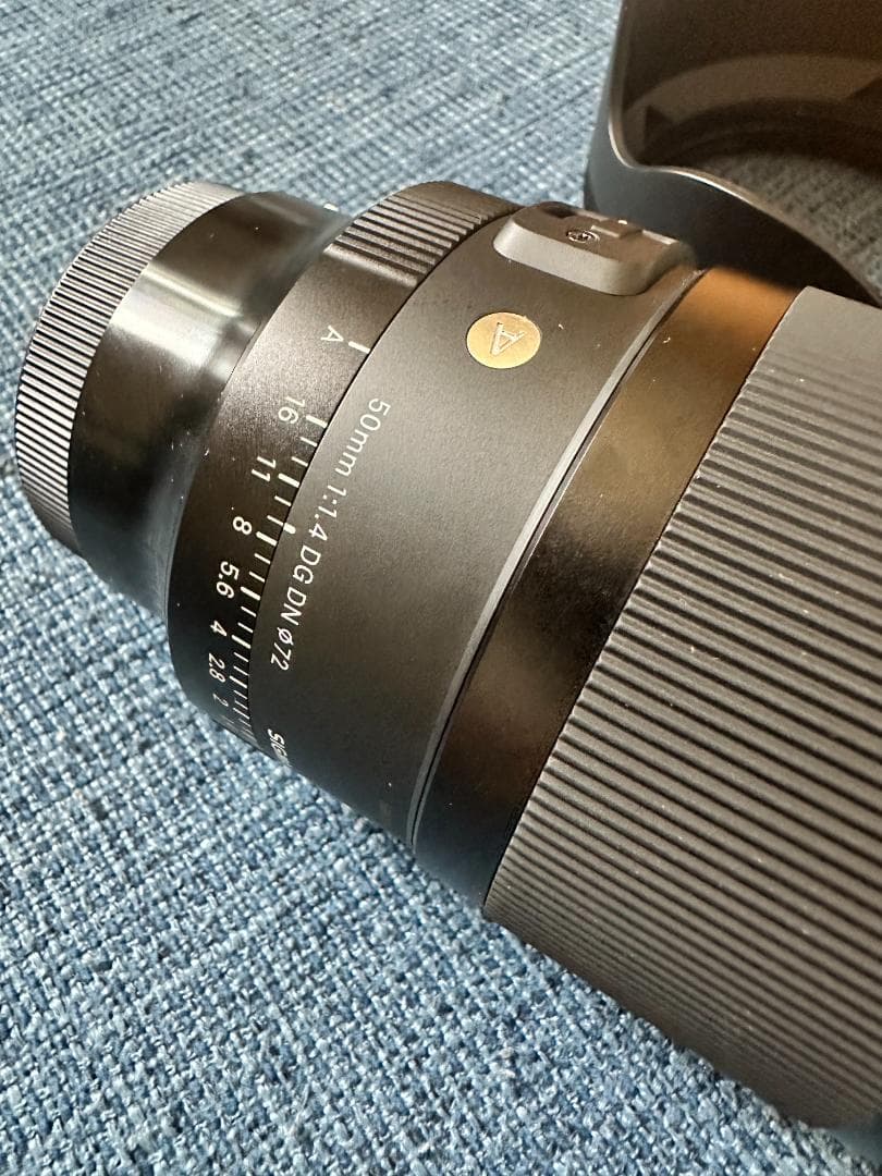 レンズ(単焦点) Sigma 50mm F1.4 DG DN 72mm