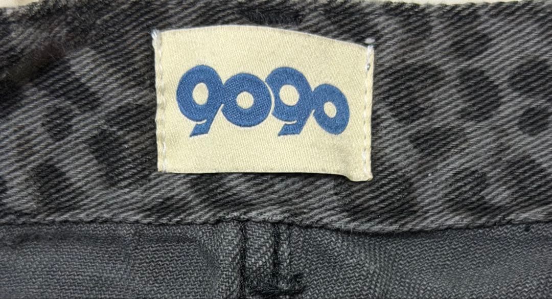 【完売品】9090 レオパードデニムパンツ S