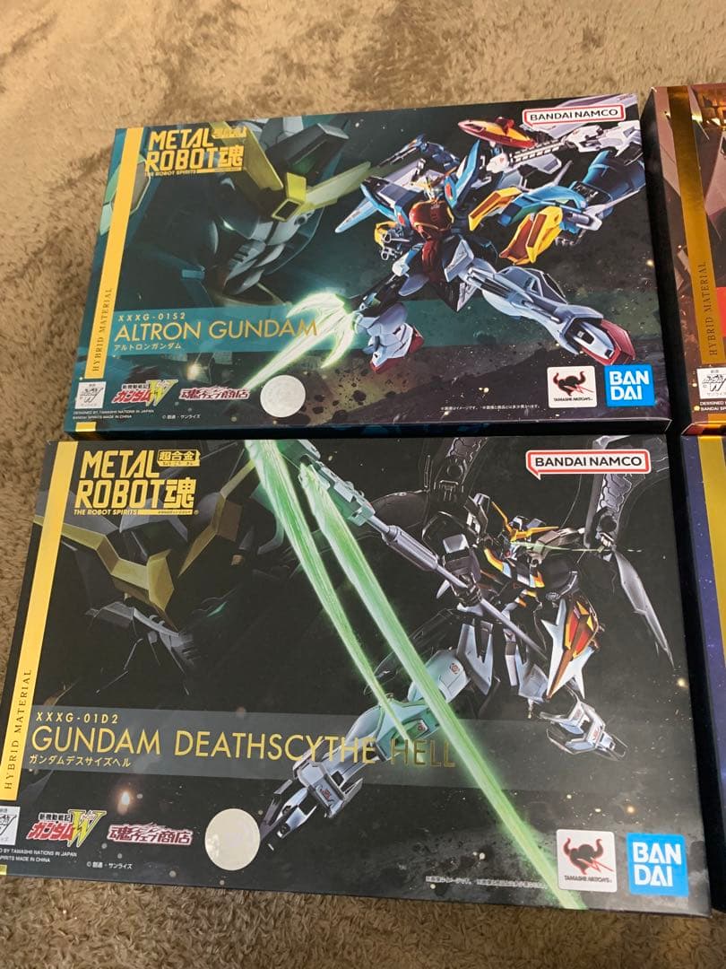 メタルロボット魂　ウイングゼロ　エピオン　デスサイズヘル　アルトロン