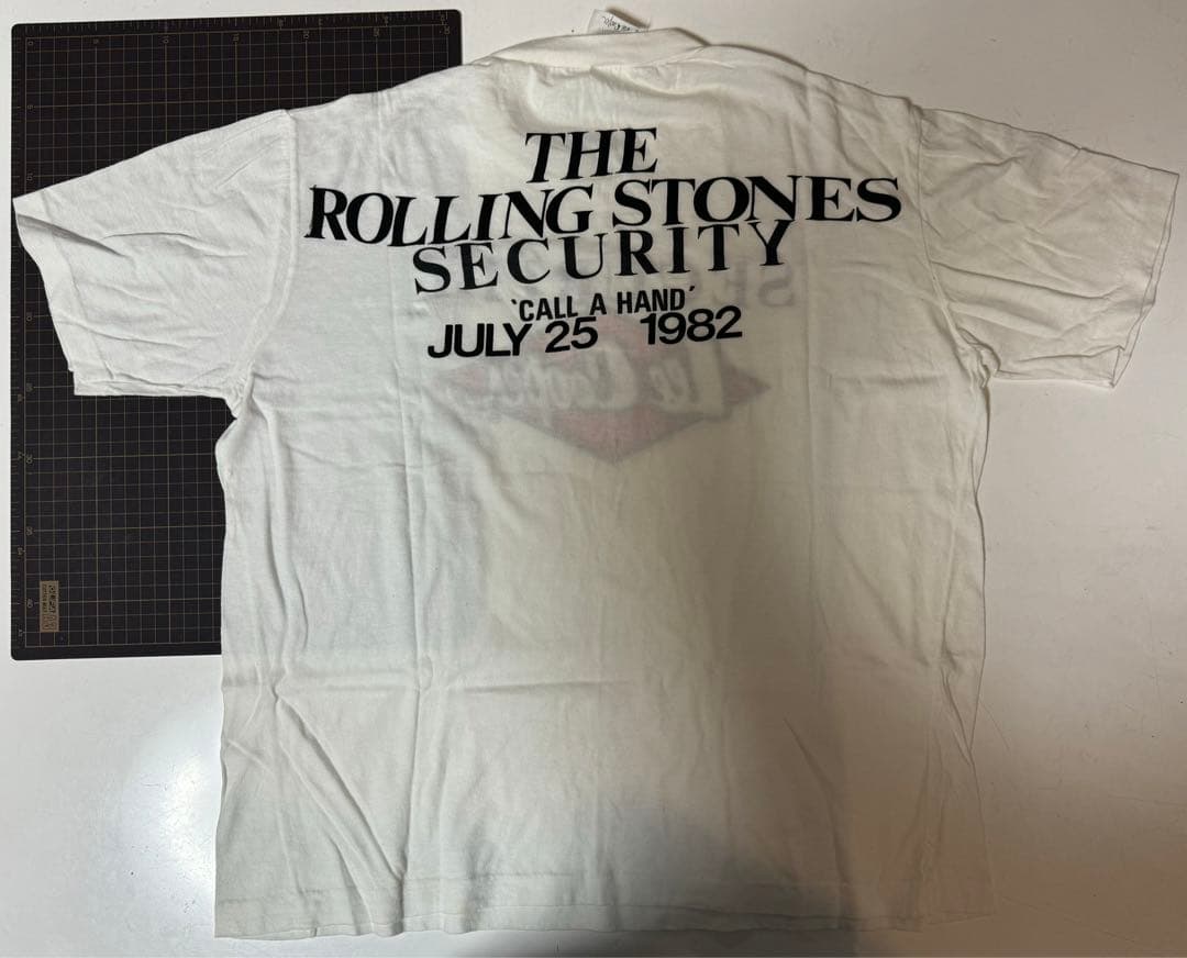 【ヴィンテージ】ローリングストーンズ 1989ツアー スタッフ用Tシャツ 190