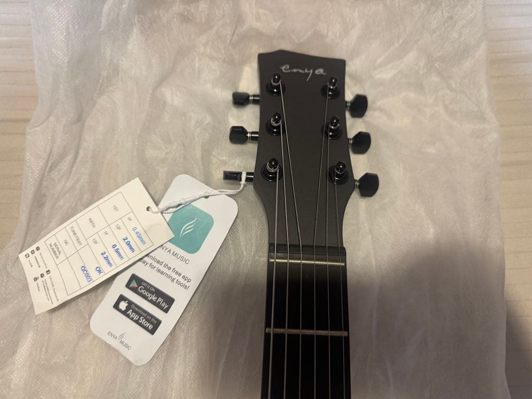 enya music NOVA GO SONIC エレキギター ブラック