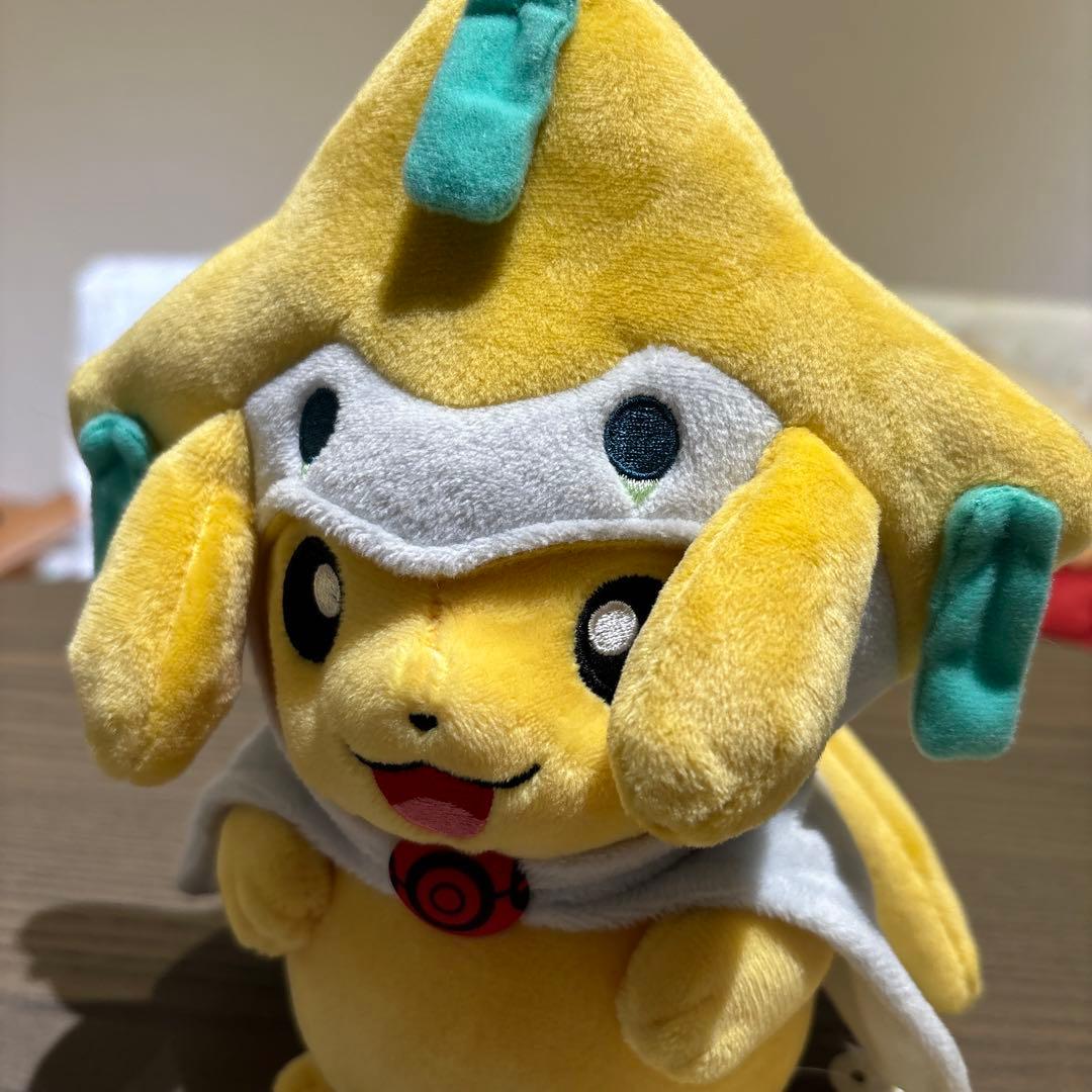 【タグ付き】限定 ピカチュウ ぬいぐるみ ポケモンセンター