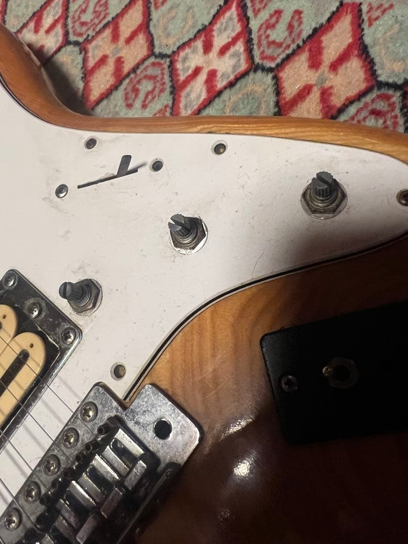 ウエストミンスター 上位モデルマツモク製 1976年ストラト　ディマジオPU搭載