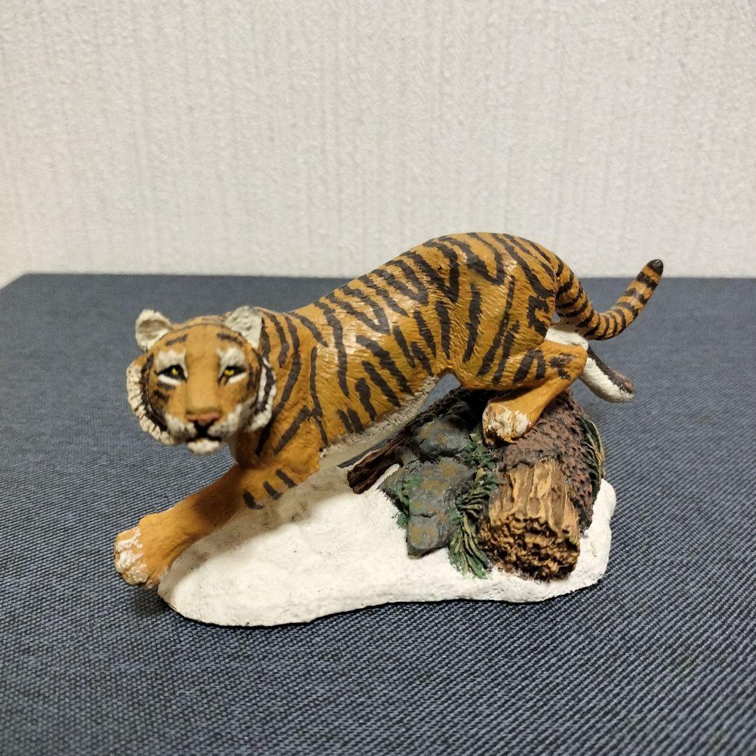 野生生物保護の彫刻コレクション　6点セット