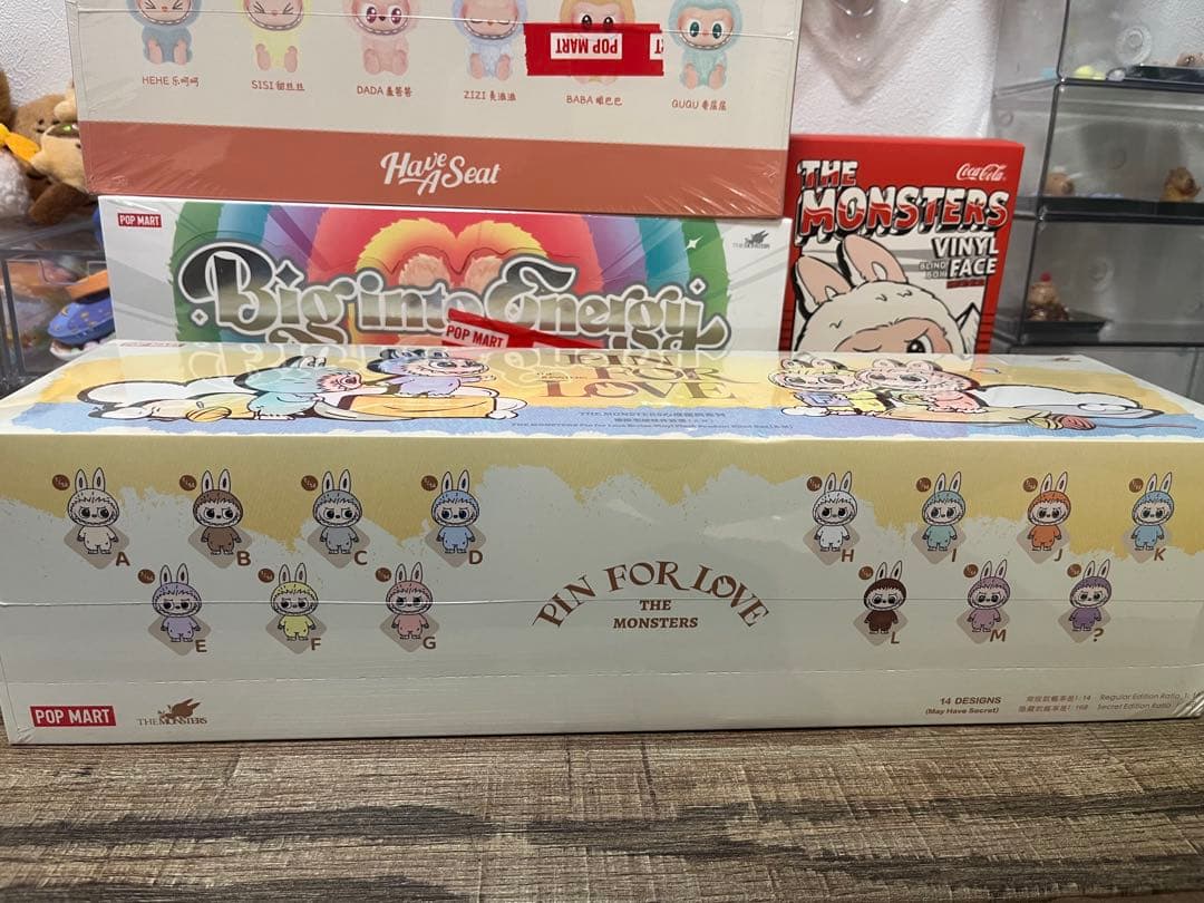 正規品】PIN FOR LOVE イニシャル　ラブブ　アソート POPMART