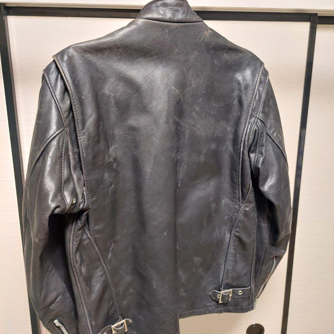 ゴールデンサイズSchott141カウハイドシングルライダース