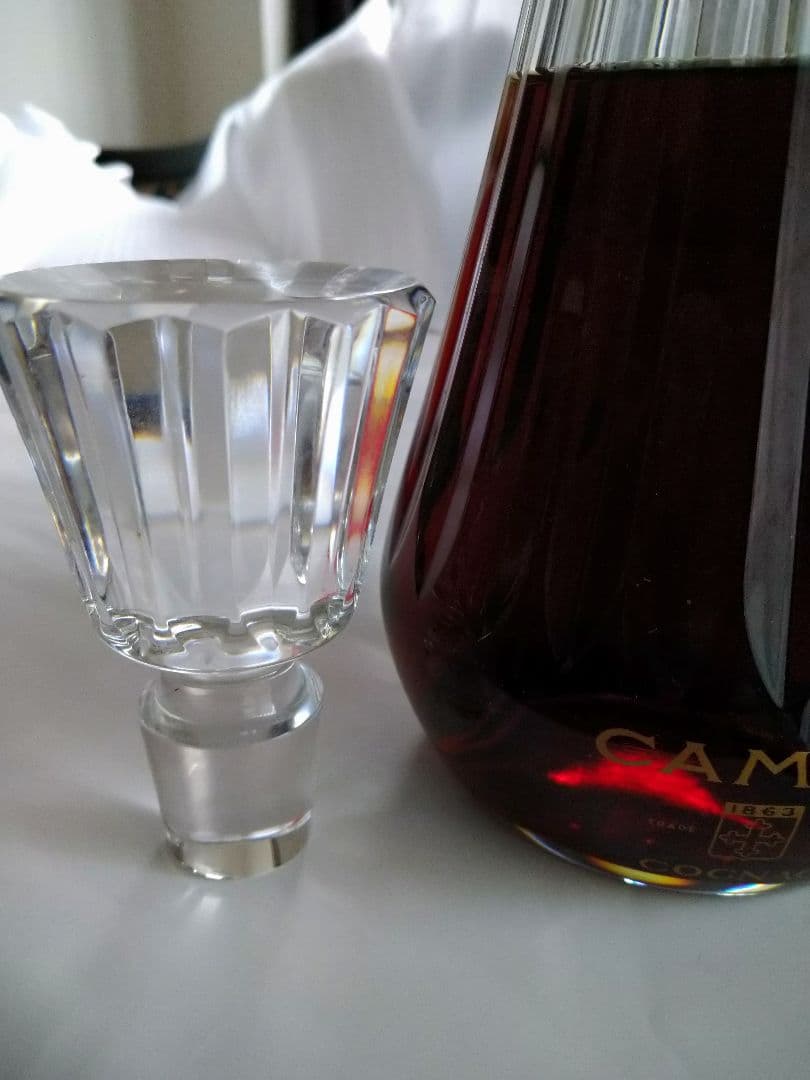 未開栓　CAMUS カミュ カラフェ バカラ　1863