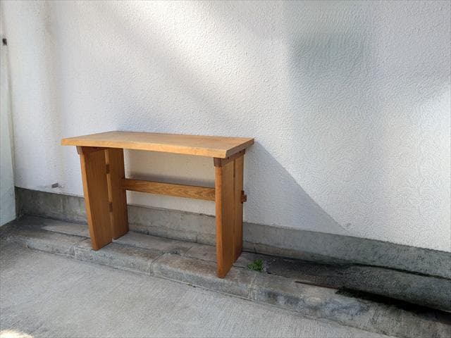 飛騨家具｜雉子舎/kijiya｜無垢材｜組木机｜デスク｜