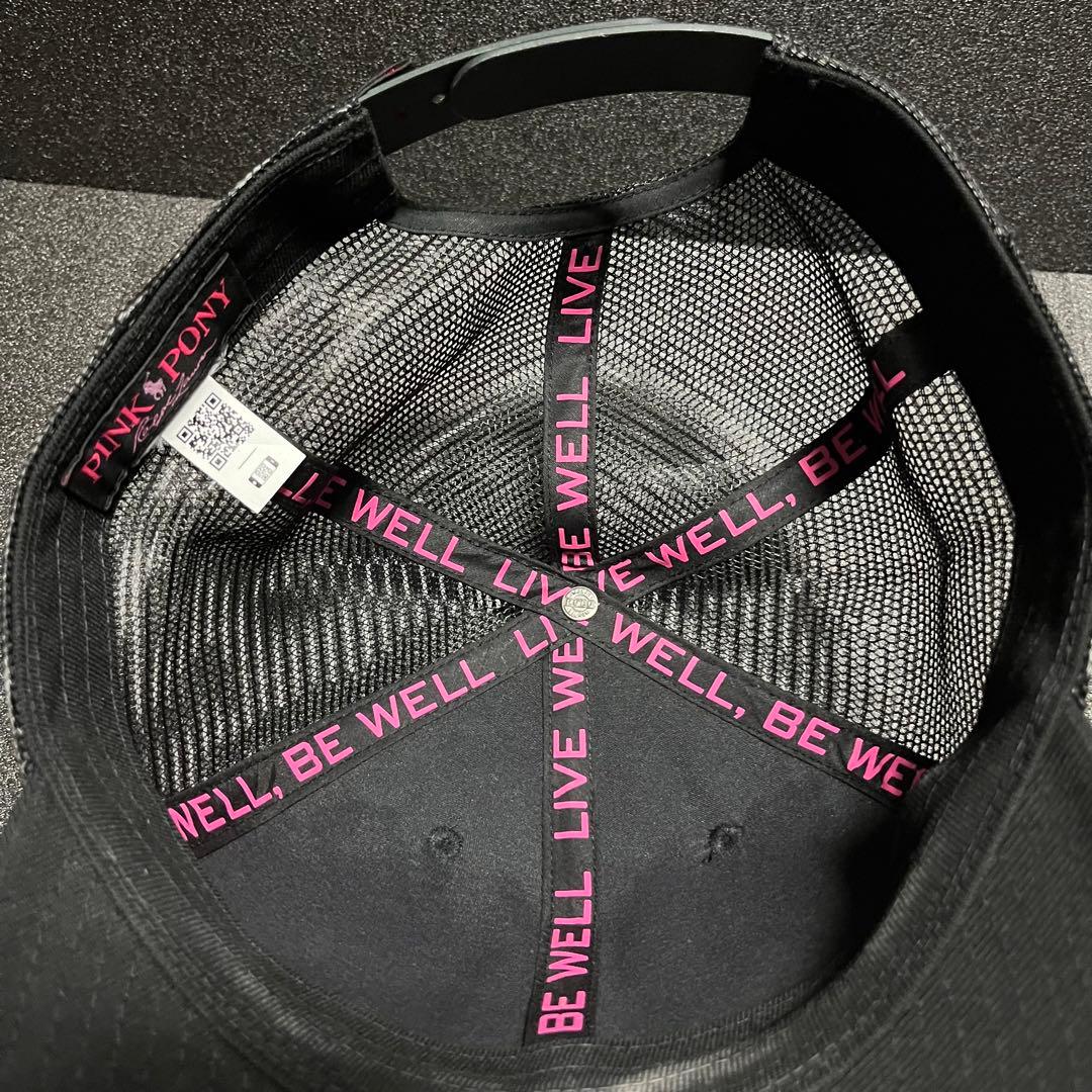 ラルフローレン ピンクポニー ロゴ刺繍 メッシュキャップ pink pony