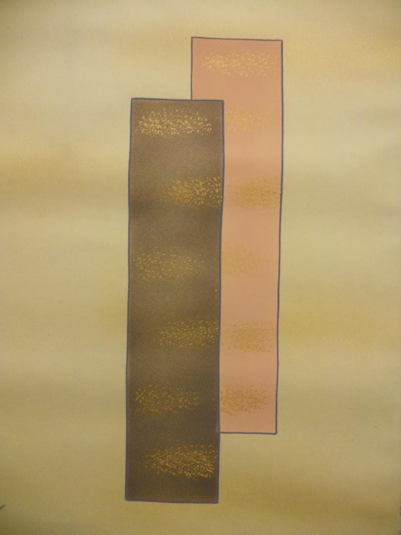 掛け軸 野田春峰 立雛 絹本 希少 軸装 茶道具 掛軸 美品 です。