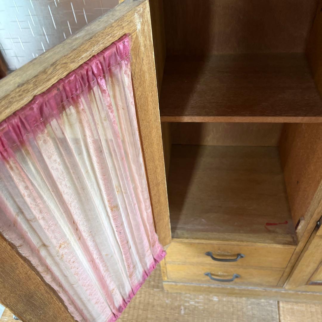 n*t様 期間限定　レトロ　木製引き出し付きキャビネット