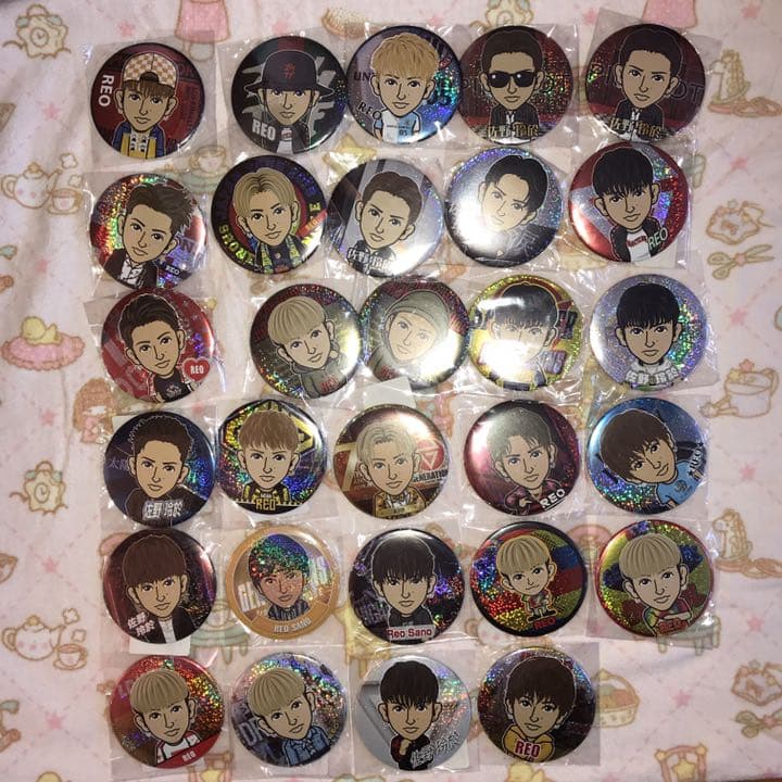 佐野玲於 缶バッチ 缶バッジ レア★