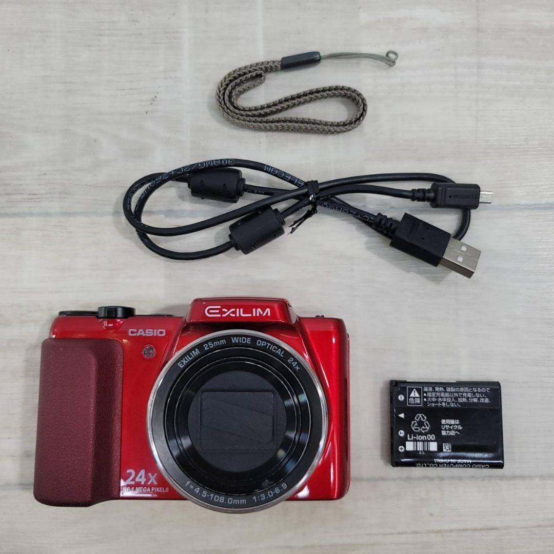 CASIO デジタルカメラ EXILIM 1610万画素 EX-H60RD