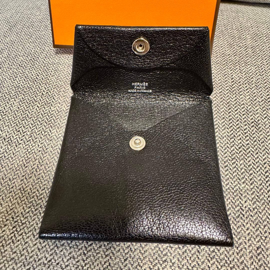 HERMES エルメス バスティア ケース ブラック