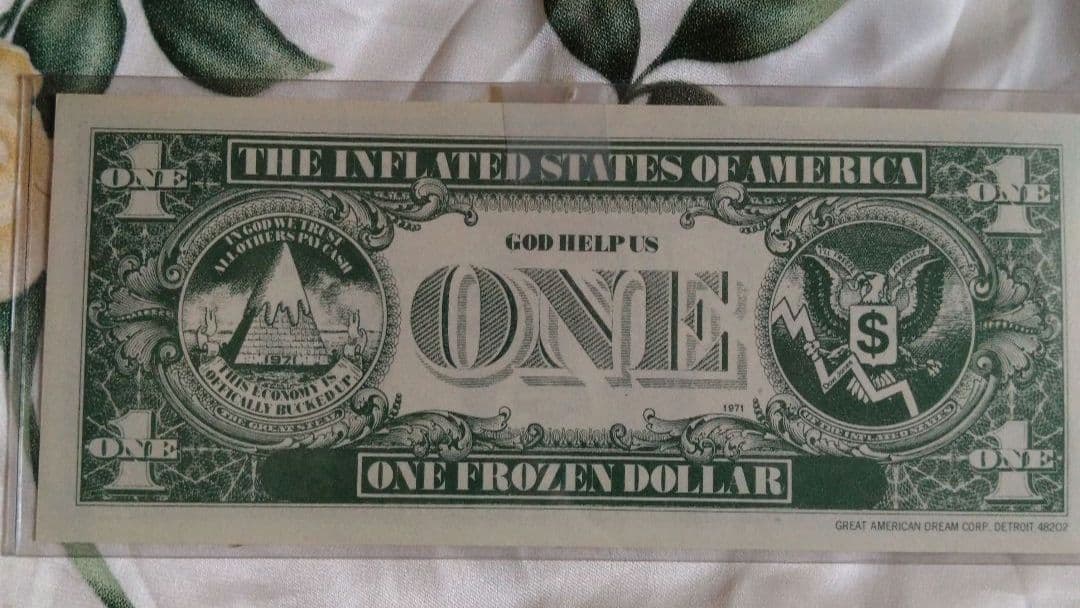 アメリカンヴィンテージ　1971年 ニクソン大統領風刺　ジョーク　おもちゃ1ドル