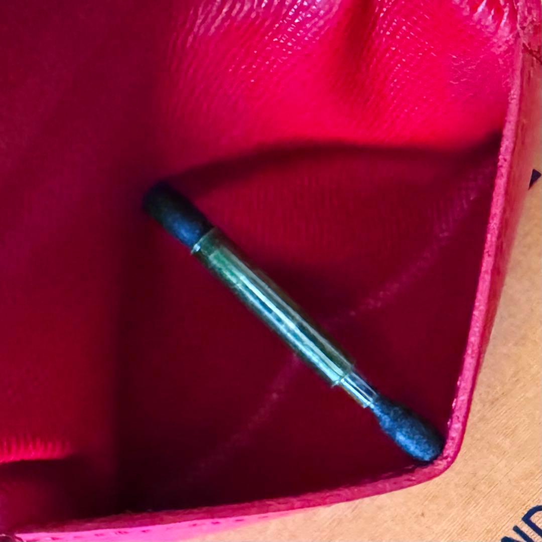 LOUIS VUITTON エピ ルージュ ラドロー &カードケース 美品