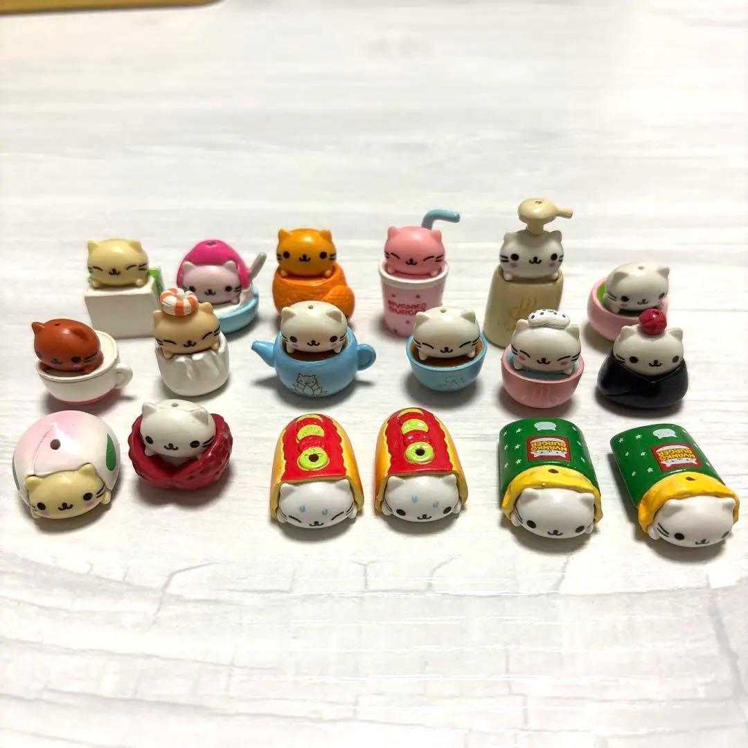 にゃんにゃんにゃんこ　ストラップ　マスコット　31個セット