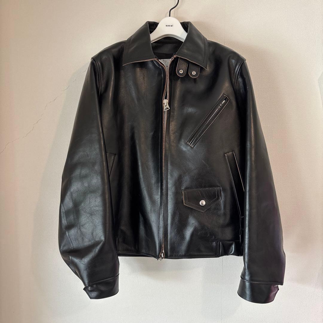 【G43】サカイ　25ss レザージャケット
