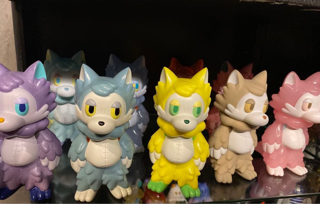 おおかみくん あらいきりこ ソフビ 9種セット