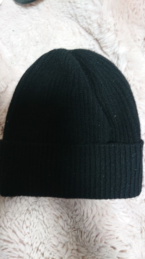 MONCLER 黒 ニット帽